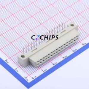 3511232BFRS0BNA1 Board-to-Board & Backplane Connector Bent Lead Through Hole,P=2.54mm Connector 32P 2.54mm Right Angle Insert 2 - Product Image 1