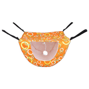 Amaca a gabbia per gatti a doppio strato posatoi per gatti sospensione del letto gabbia per animali domestici letto morbido letto altalena amaca morbida peluche per animali domestici - Product Image 1