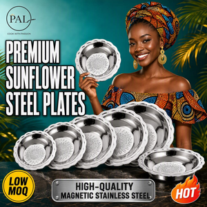 <span class=keywords><strong>Assiette</strong></span> en acier inoxydable de qualité supérieure 30 35 <span class=keywords><strong>40</strong></span> 45 48 <span class=keywords><strong>cm</strong></span>, motif tournesol en relief, bord festonné, <span class=keywords><strong>assiette</strong></span> <span class=keywords><strong>creuse</strong></span> pour les repas en famille nombreuse - Product Image 1