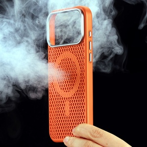 เคสโทรศัพท์แบบแม่เหล็กบางเฉียบ ระบายความร้อนได้ดี สำหรับ iPhone 17 12 13 14 15 16 Pro Max  แบบแข็ง ป้องกันอย่างดี ขายส่ง - Product Image 6