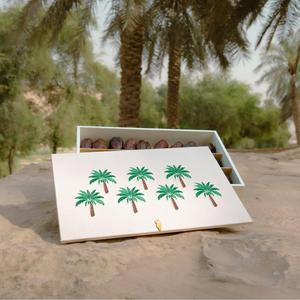 Biểu Tượng Tùy Chỉnh Thêu Sô Cô La Nấm Cục Hộp Các Tông Sang Trọng Ramadan Rỗng Sô Cô La Kẹo Baklava Ngày Bao Bì Hộp Quà Tặng - Product Image 1