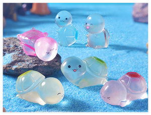 Trẻ Em Món Quà Seaturtle Bức Tượng Bức Tượng Nhựa Thủ Công Trang Trí Sân Vườn Nhựa Rùa Biển Động Vật Nhỏ Phim Hoạt Hình Điêu Khắc Trẻ Em Đồ Chơi - Product Image 3