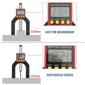 Marcle Digital Height Depth Gauge 0-130mm High Accuracy Woodworking Measurement Tool - Product Image 3