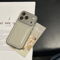 Coque de téléphone portable PC à fenêtre large et support coussiné, compatible avec iPhone 18 Pro, 18 Pro Max, 17 Pro Max, 17 Pro, 17 – Meilleures ventes