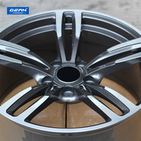 Pour BMW-300 DEAN FORGED DP215 17/18/19/20" Gris canon finition usinée Alliage d'aluminium 6061 Cinq branches Léger Personnalisé