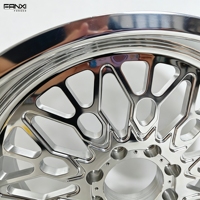 Jantes forgées polies à déport profond FANXI 20x10 22x12 22x14 24x12 24x14 6x139.7 6x5.5 8x6.5 8x180 10x225 pour camion Ford F250