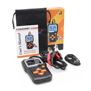 Venta caliente Konnwei KW650 12V Probador de batería Coche Motocicleta Probador de batería Analizador Soporte 6-16V Mejor que KW600 - Product Image 6