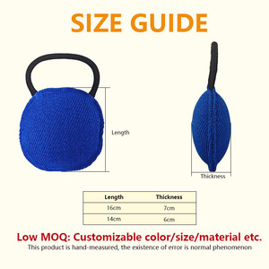 Özelleştirilmiş çok renkli köpek Bite eğitim çantası yırtılmaya dayanıklı bez köpek römorkör oyuncak açık Pet eğitim malzemeleri için - Product Image 4