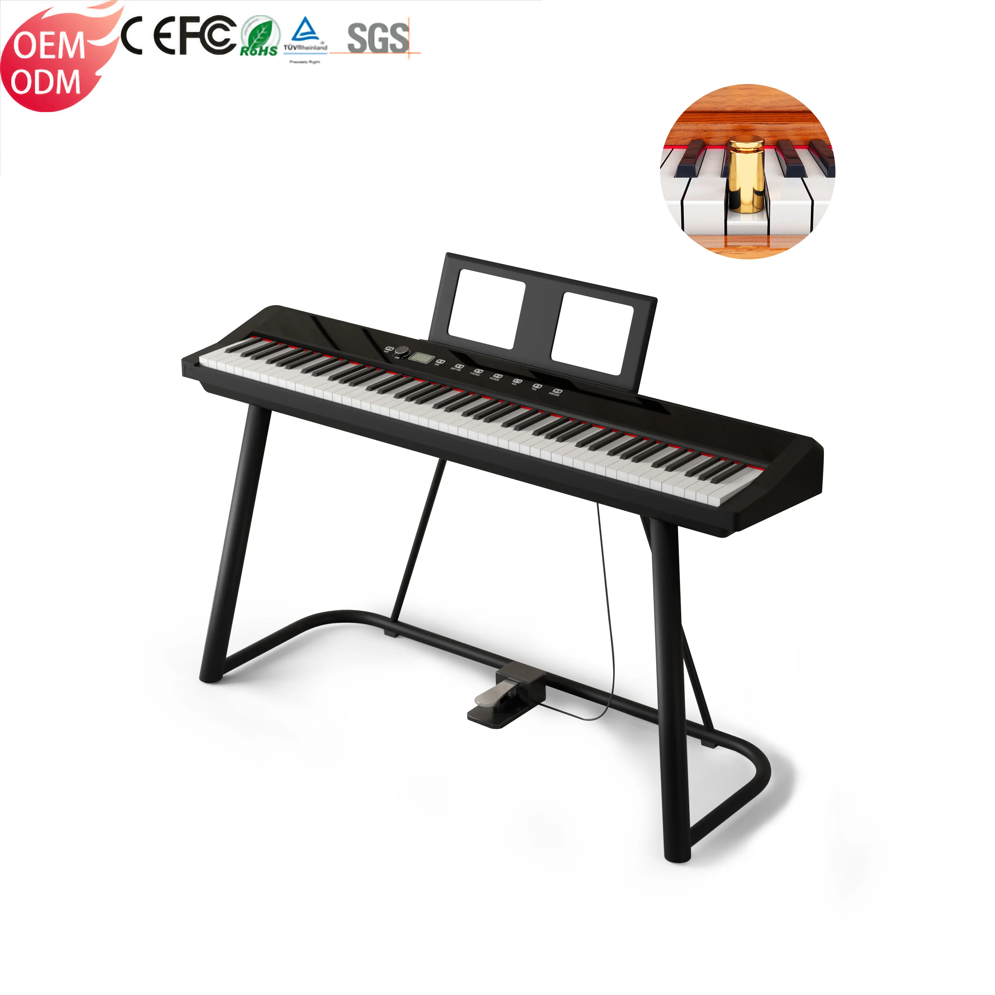 Electronic Piano For Sale Digital Piano 88 Weighted Key Clavier Midi Piano Weighted Musical Instruments