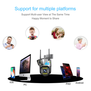 V380 App ngoài trời PTZ 4MP CCTV An ninh mạng không thấm nước H265 giám sát Dome IP Camera 4 gam máy ảnh - Product Image 6