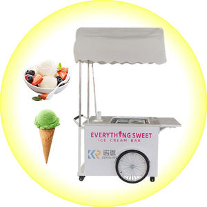 Carritos de Helados de Alta Calidad y Bajo Precio 2025, Carrito de Venta de Helados Italianos, Carritos de Helados Ambulantes - Product Image 3
