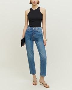 Chaleco Rib <span class=keywords><strong>Racer</strong></span> Back Ribbed <span class=keywords><strong>Tank</strong></span> Top Mujer Rayón Algodón Cuello redondo clásico Bordado Ribbed <span class=keywords><strong>Tank</strong></span> Top
