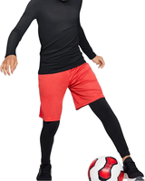 Lanyu Jeunes Garçons Compression Sports Leggings Collants Athlétique Couche De Base Pantalon pour Football Basketball Lavé Gym Fitness
