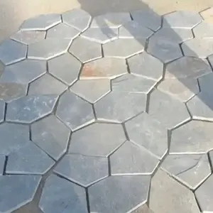 Dalles de granit jaune doré <span class=keywords><strong>en</strong></span> <span class=keywords><strong>pierre</strong></span> naturelle de conception moderne pour les chemins de jardin et les parcs, extérieurs - Product Image 4