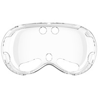 Étuis en TPU transparents pour Apple Vision Pro, Housse de protection souple transparente pour accessoires Apple Vision Pro VR
