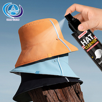Nettoyant pour casquettes DAAN 100ml, application par pulvérisation unique, pour casquettes de golf, chapeaux de sport et visières