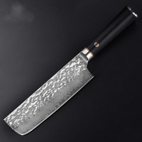 Couteau à désosser en acier Damas de 7 pouces, VG10, 73 couches, forgé à la main, accessoires de cuisine classiques japonais, couteau Nakiri
