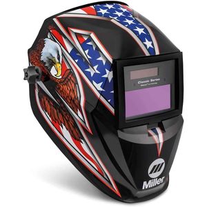 Casque de soudage Miller Classic Series Liberty Full View Shade 8-13 avec technologie de lentille ClearLight - Product Image 1