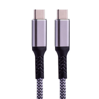 Cable personalizado de fábrica 20Gbps 100W tipo C 4K Video Cable de alta compatibilidad para estación de acoplamiento/MacBook/teléfono/portátil