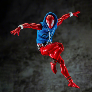 Figura de Acción de PVC de <span class=keywords><strong>Spider</strong></span>-Man <span class=keywords><strong>Scarlet</strong></span> de Stock Ct Toys, Mafex 186, Versión de Cómic Increíble, Anime, Embalaje Original - Product Image 3