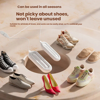 Séchoir à chaussures électrique portable avec désodorisant pour baskets, bottes, gants et chaussettes mouillées