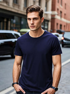 BMT 01 Camisetas de entrenamiento para hombres Camisetas atléticas de secado rápido para correr Camisetas ligeras que absorben la humedad Camisetas deportivas de manga corta para gimnasio - Product Image 4