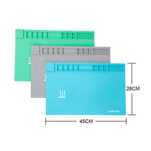 REFOX RS30 ESD แผ่นทำความร้อนซ่อมโทรศัพท์,แผ่นซิลิโคนป้องกันไฟฟ้าสถิตย์สำหรับซ่อมเมนบอร์ดหน้าจอ LCD โทรศัพท์มือถือ - Product Image 5