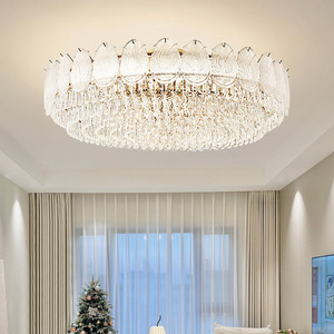 Lustre suspendu en <span class=keywords><strong>cristal</strong></span> moderne pour hôtels, salles <span class=keywords><strong>de</strong></span> réception <span class=keywords><strong>de</strong></span> mariage, salons, salles à manger, chambres et bars - Product Image 4