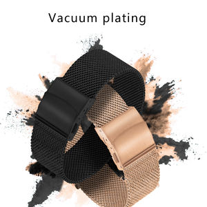 LAIHE <span class=keywords><strong>Bracelet</strong></span> de montre intelligente de luxe <span class=keywords><strong>Bracelet</strong></span> en métal maillé pour <span class=keywords><strong>Apple</strong></span> <span class=keywords><strong>Watch</strong></span> <span class=keywords><strong>Bracelet</strong></span> intelligent en acier inoxydable milanais pour <span class=keywords><strong>Apple</strong></span> <span class=keywords><strong>Watch</strong></span> - Product Image 3