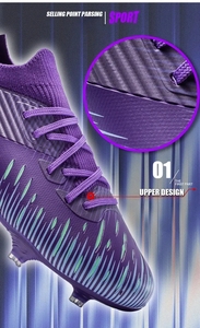Chaussures de football de compétition professionnelles DINGZHUN Caractéristiques : Design ajusté au pied Convient aux matchs et à l'entraînement. - Product Image 2