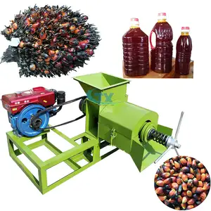 Small Palm oil press line cooking oil filter extracting making machine