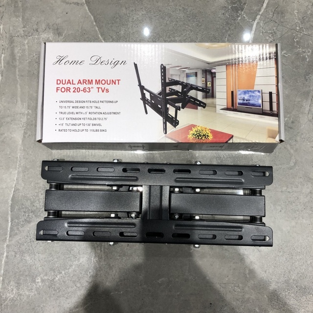 New Wholesale Factory TV Wall Mount TV Stand Wall Mounted Hanging Wall Mount HDL-116D Swivel 130 Degrees TV Bracket