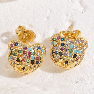 Earrings Heart Innovative Reliable Logistics Partner Meaningful Jewelry for Networking Event Professional Lead-free Plating - Product Image 3
