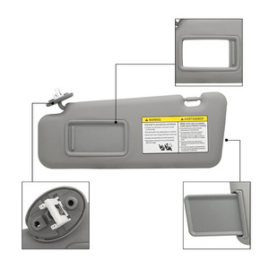 Parasol para Toyota Highlander 74320-48500-B0 Gris, Lado Izquierdo, Instalación con Tornillos, Material PVC - Product Image 1