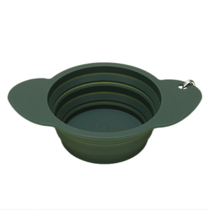 Conception de chien de dessin animé mignon personnalisé bol pour animaux de compagnie pliable en silicone de qualité alimentaire avec mousqueton pour l'alimentation et l'eau de voyage en plein air - Product Image 6