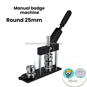 Machine à aimants ronds de 58 mm, presse manuelle pour aimants, machine à photos, machine à aimants pour réfrigérateur, ensemble avec 100 matériaux - Product Image 2