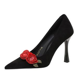 Zapatos Unisex de Tacón Bajo con Punta en Pico, de Cuero Vacuno Calado, Estilo Moderno 2026, Cómodos - Product Image 1