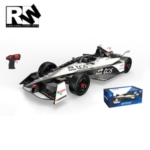 Jouets de voiture de course F1 radiocommandés sous licence JFY, échelle 1/20, 2,4 G, 4 canaux, modèle <span class=keywords><strong>Jaguar</strong></span>, voiture de Formule 1 en métal, jouets pour filles - Product Image 6