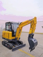 Excavator Mini Crawler Sunblaze 3T Bersertifikasi Euro 5, Sistem Hidrolik Penuh, Mesin Diesel, Cocok untuk Pekerjaan Kota, Pertanian, dan Lanskap