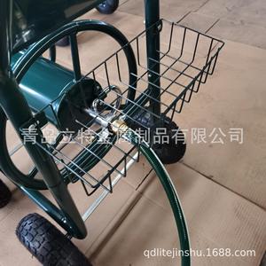 Enrouleur de tuyau d'arrosage Qingdao Litet Metal, 4 roues, métal, autoportant, pour arrosage extérieur - Product Image 3