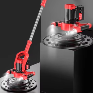 Polisseuse de sol électrique autoportée à batterie au lithium pour mortier de ciment haute puissance, finisseur de sol, plâtrage, couple de charge élevé, garantie 4 ans - Product Image 1