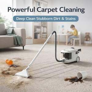Nouveau nettoyeur de tapis portable à main pour un nettoyage en profondeur des tissus à haute température, pour canapé, maison, hôtel - Product Image 5