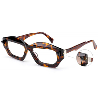 2024 plus récent acétate Prescription optique cadres fabrique Logo personnalisé luxe à la mode lunettes femmes hommes 2023 lunettes