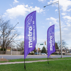 Outdoor Advertising Custom Logo Design Printed Beach Feather Flying Teardrop Flag and <b>Banner</b> - Product Image 6
