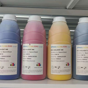 Tinta solvente ecológica Yinghe, tinta solvente ecológica para exteriores de alta calidad al por mayor compatible con impresora de inyección de tinta EPN I3200/DX5/XP600 - Product Image 1