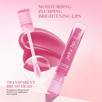 Gloss à lèvres effet miroir hydratant et repulpant, non collant, huile à lèvres liquide, rouge à lèvres liquide