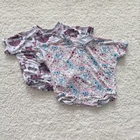 Baby-Strampler für Neugeborene mit Grinch-Print, Weicher Säuglings-Strampler für Mädchen im Western-Stil