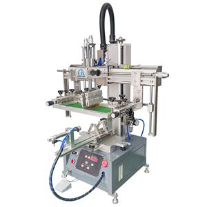 Semi Automatic Curved Surface Screen <b>Printing</b> <b>Machine</b> For Round Bottles And Cups 1 Station Monochrome Print Model S-2A-WT - Product Image 3