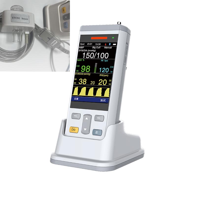 Медицинский инструмент Capnograph Monitor Etco2 Monitor De Etco2, больничный портативный Capnograph ETCO2, медицинская машина
