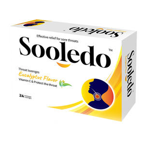 Pastilles <span class=keywords><strong>pour</strong></span> <span class=keywords><strong>la</strong></span> <span class=keywords><strong>Gorge</strong></span> Enflammée à <span class=keywords><strong>la</strong></span> Saveur d'Eucalyptus, Bonbons Durs Vitaminés, Fabricant - Product Image 1